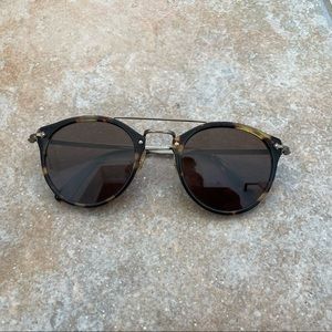 Oliver Peoples Tortoise Sunglasses